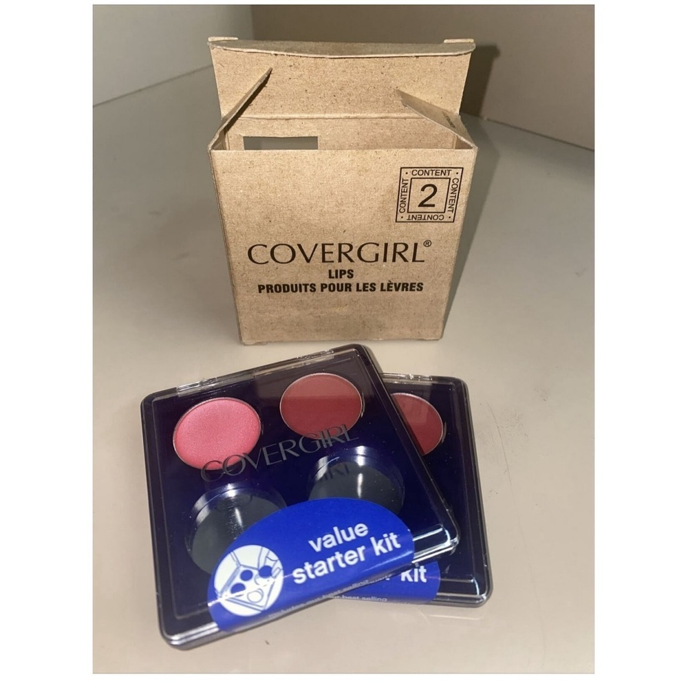 Cover Girl Magnetic Color Pot Starter Kit Rose Quartz & Vintage Wine Lip Shades - Picture 5 of 9